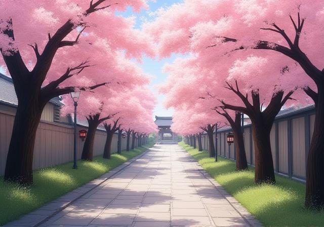 Kirschblüten in Japan